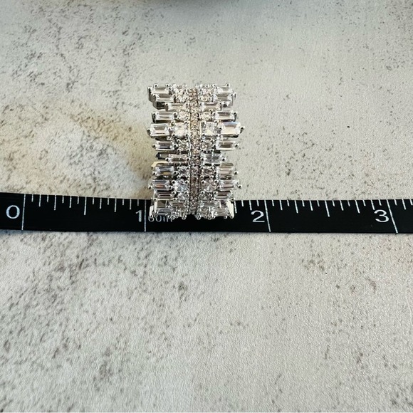 Tipsy's Favorite Brutalist CZ Ring 11 NEW - Picture 6 of 9